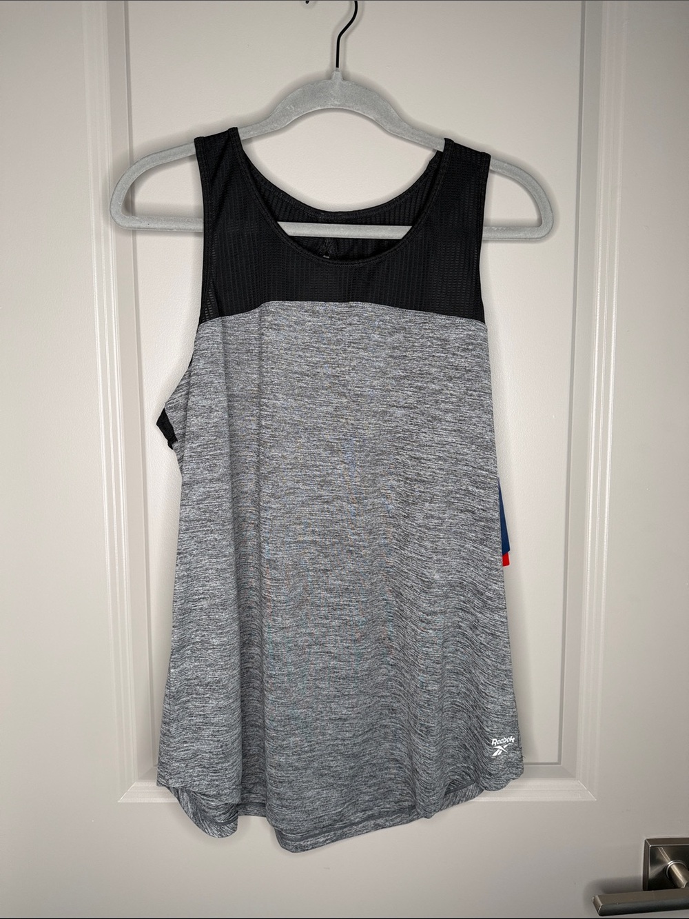 Reebok Women’s Gray and Black Performance Tank Top